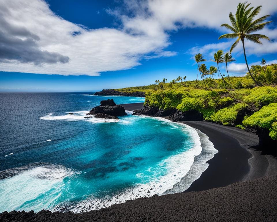 Big Island: Hawaii’s Volcanoes and Black Sand Beaches