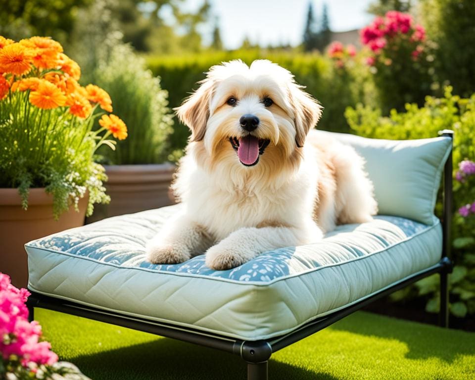 Cozy Outdoor Bedding for Pets