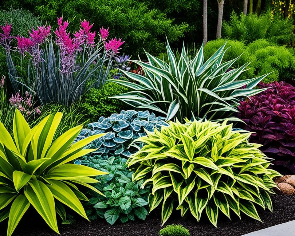 Low-maintenance ornamental plants