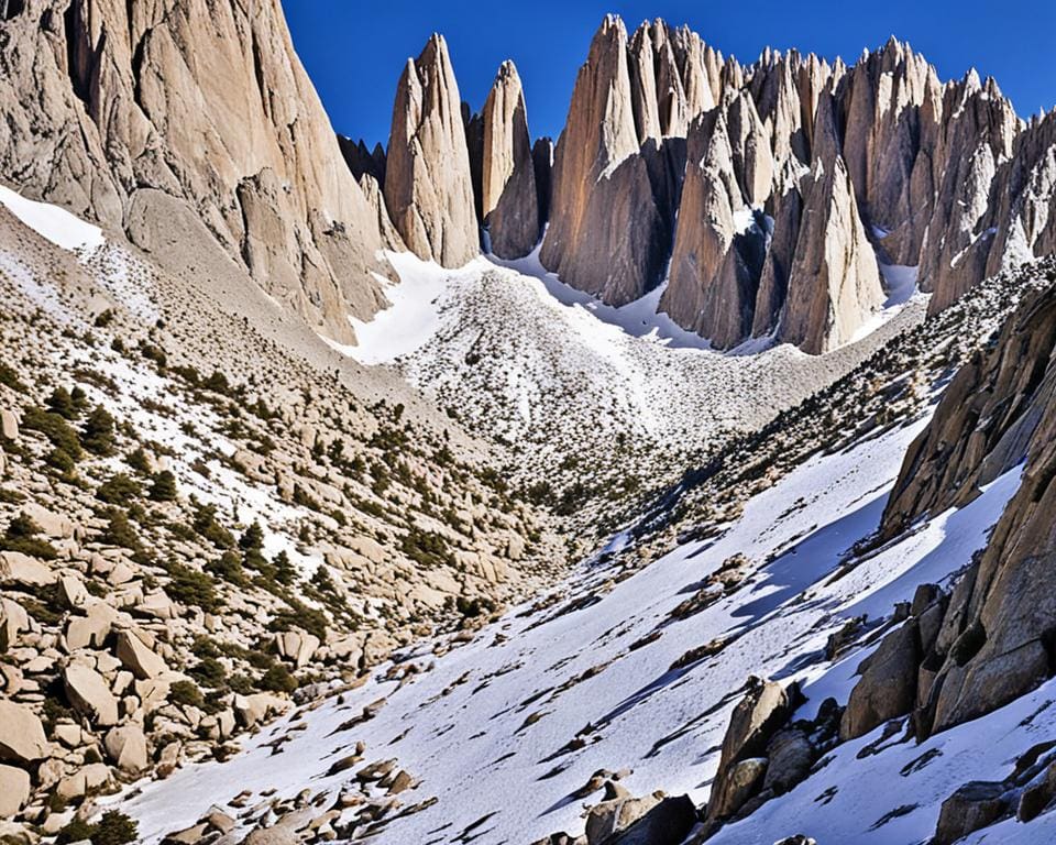 Mount Whitney elevation and geography