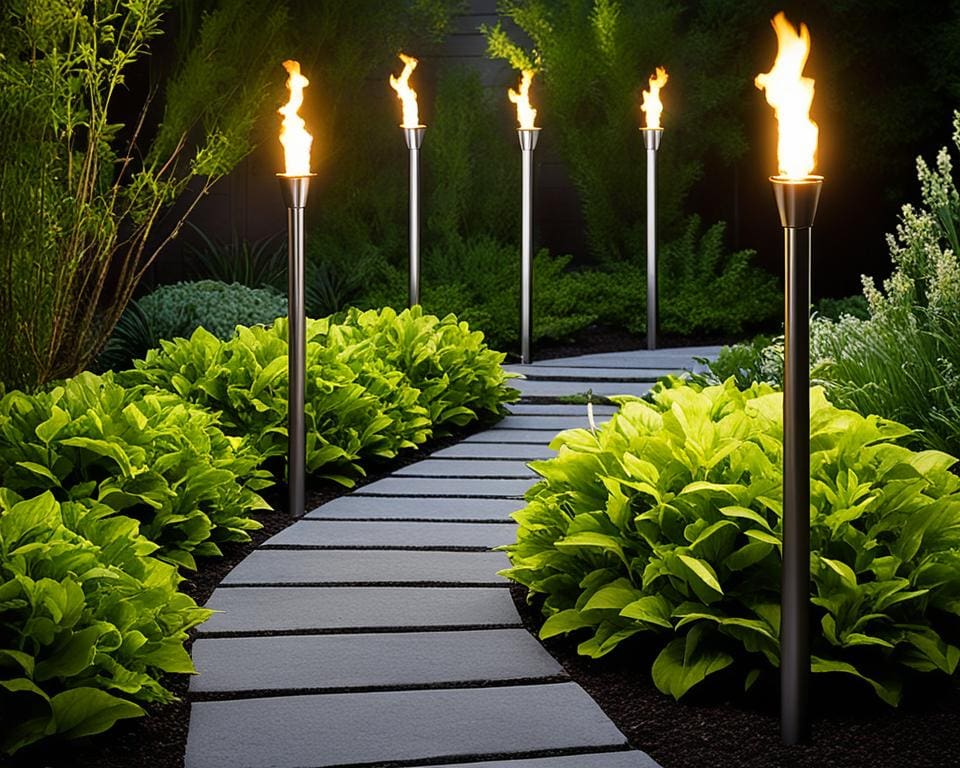 Torch Holders: Safely Illuminating Your Garden