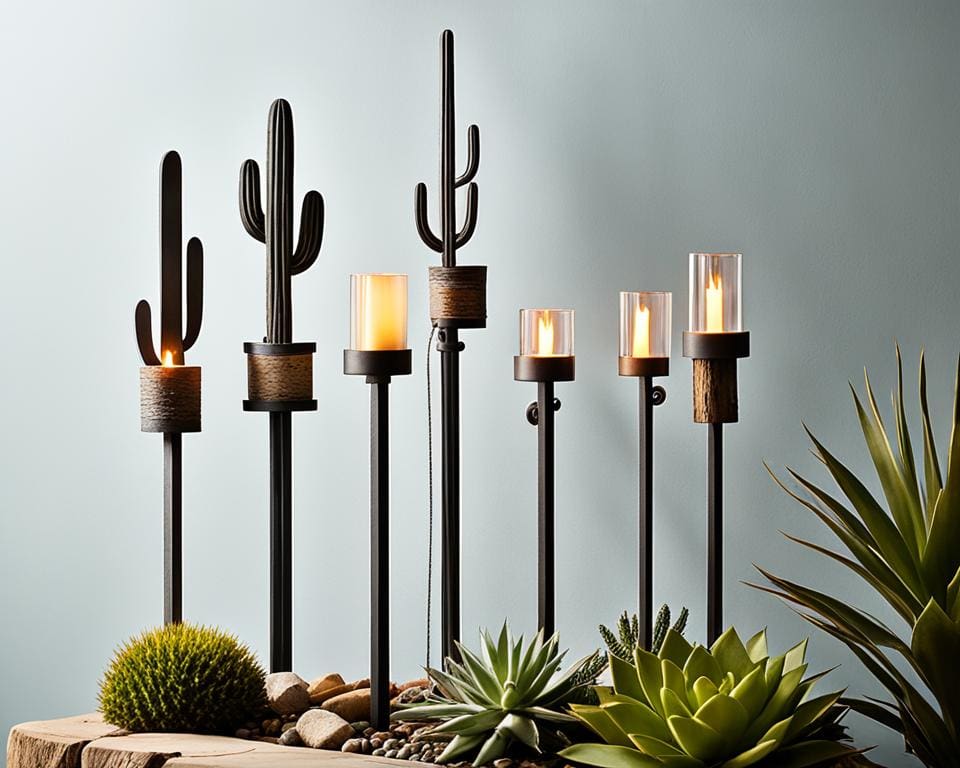 Unique Torch Holders