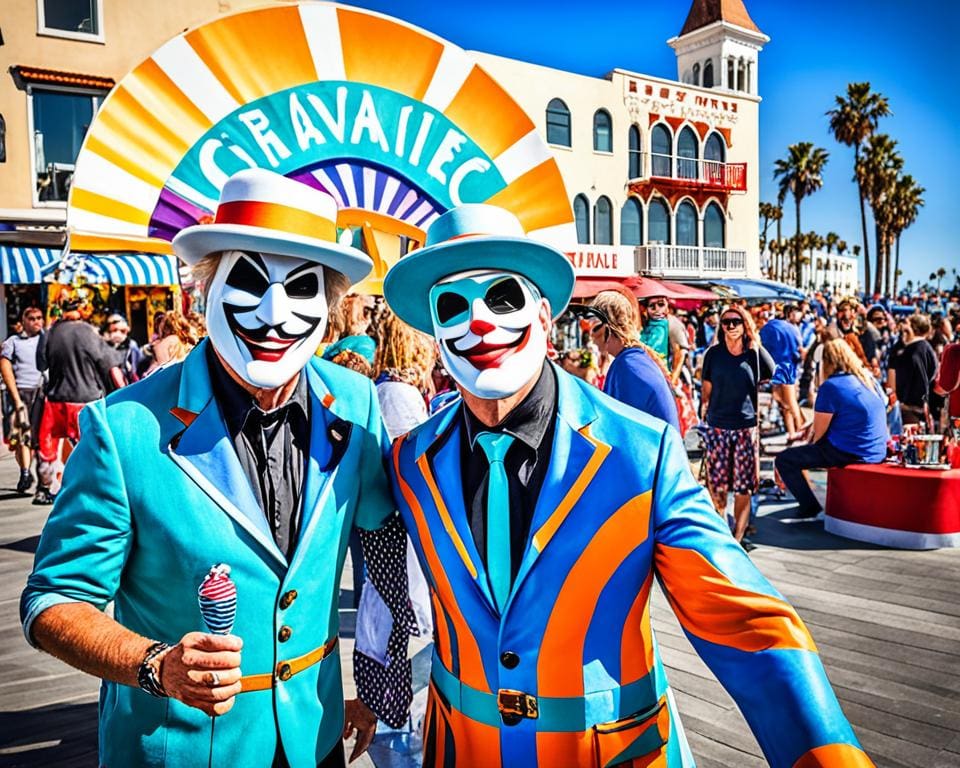 Venice Beach Boardwalk attractions