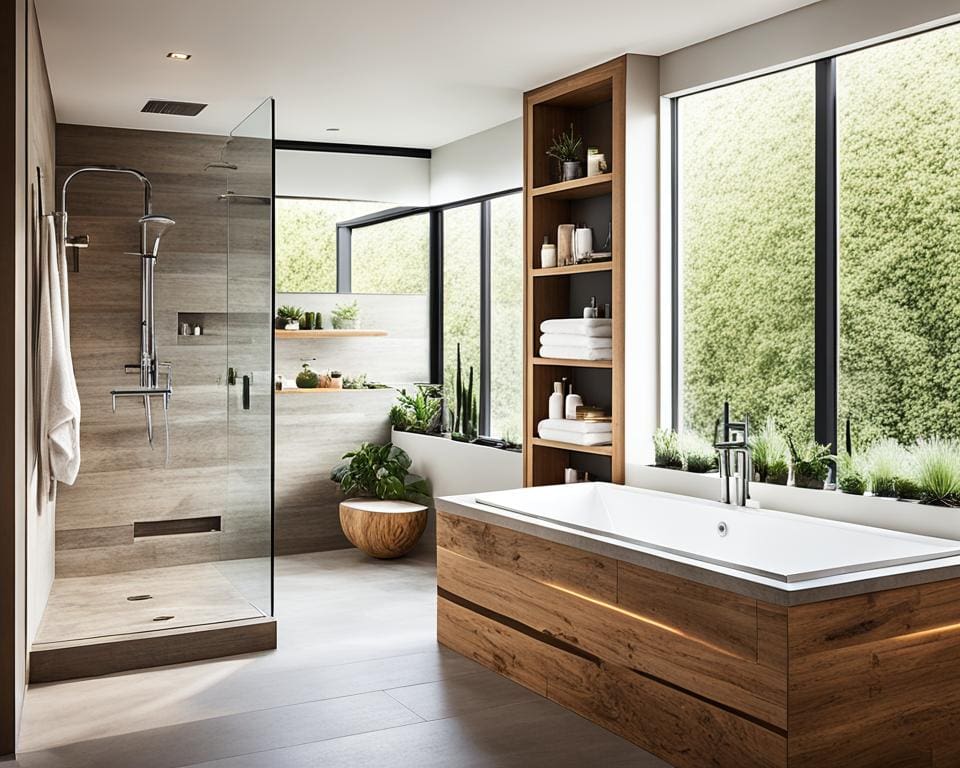 biophilic design in modern bathrooms