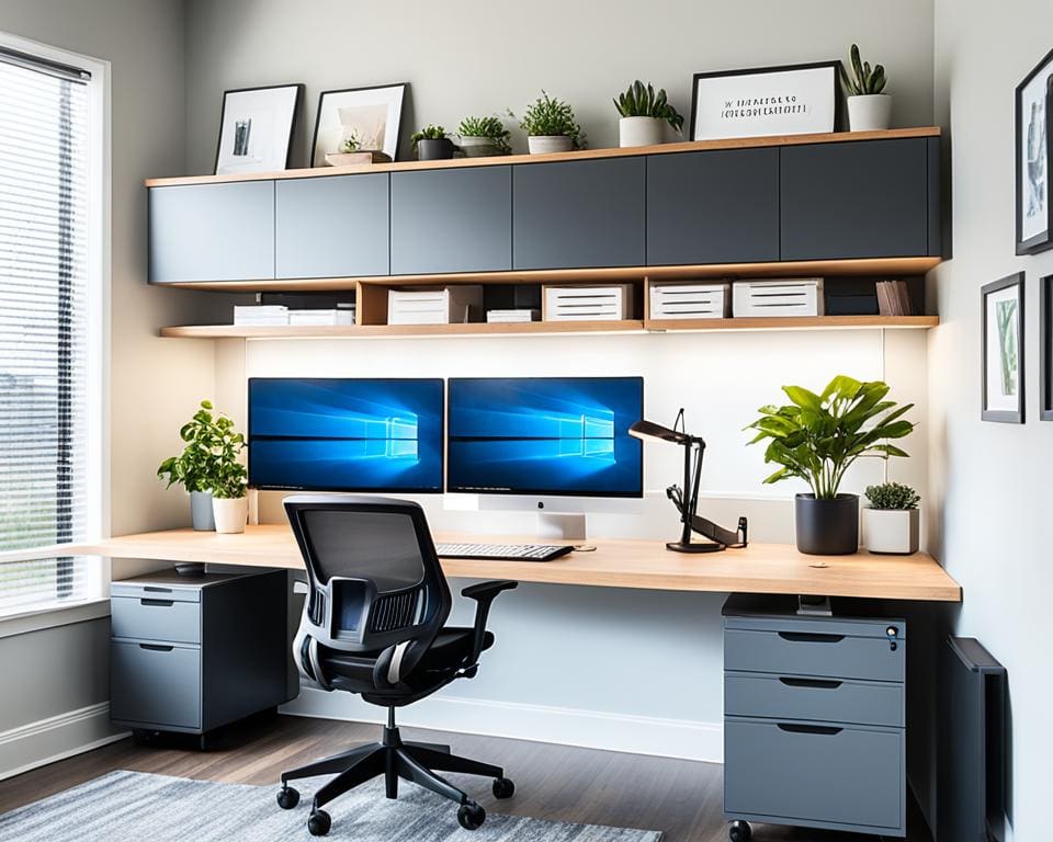 efficient home office layout