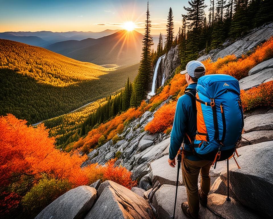 hiking trails in the White Mountains