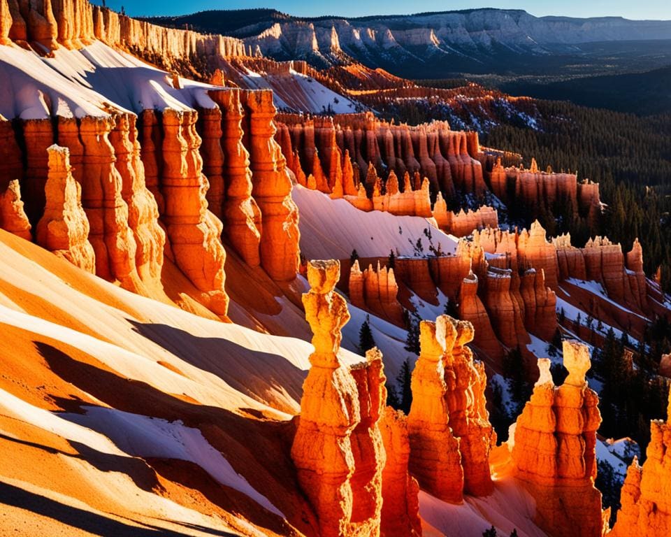 hoodoos formations in Bryce Canyon National Park