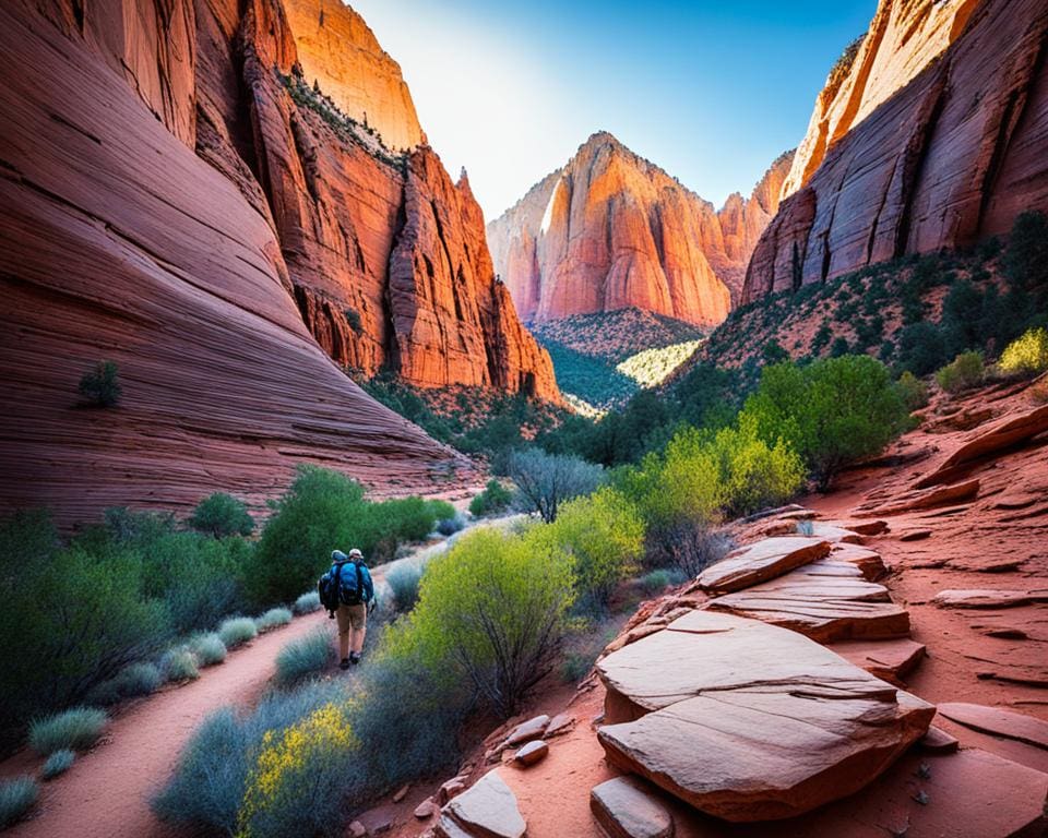 scenic views in Zion