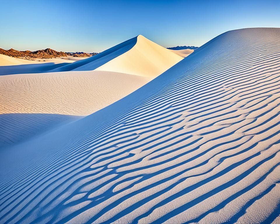 gypsum dune field