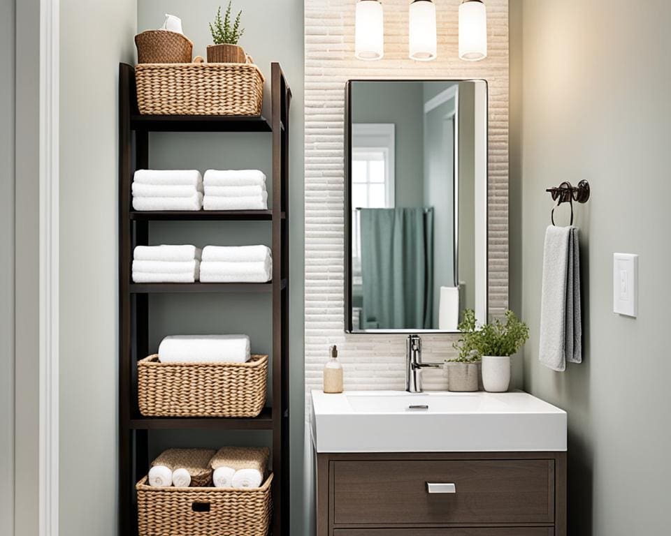 maximizing small bathroom space