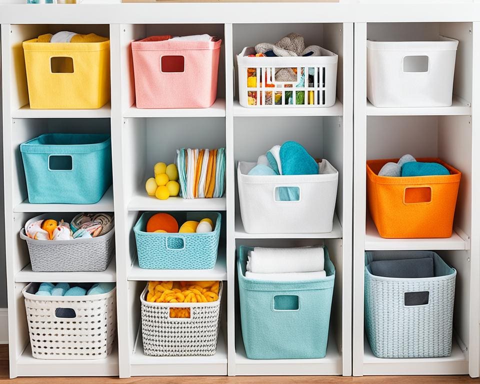 types of storage bins